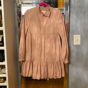 Bird & Knoll long sleeve mini dress